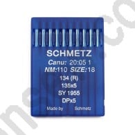 SCHMETZ Industrial sewing machine needles DPx5 135x5 134R SIZE 110/18